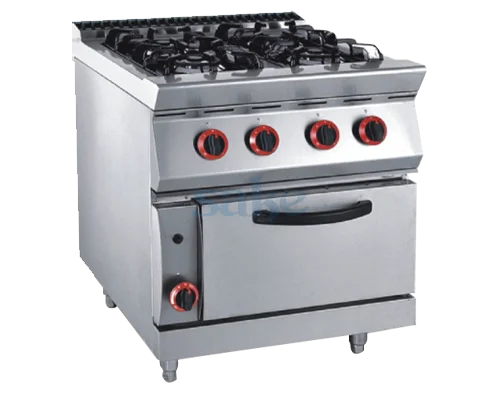 4 Burner with Oven